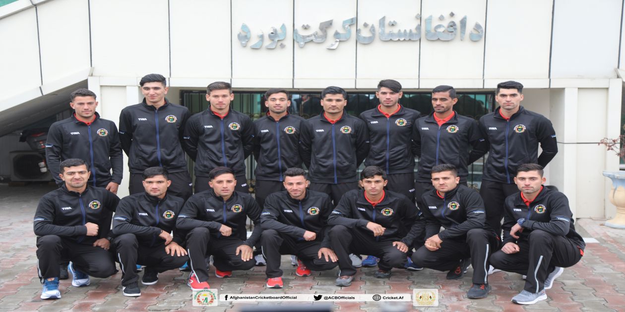 Farhan Zakhail Led Afghan U19 Cricket Team Departs For Under 19 Cricket World Cup