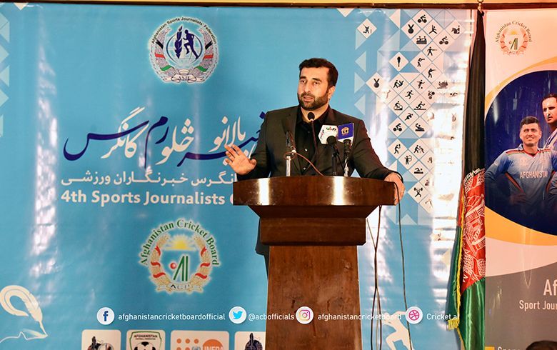 ACB Chairman Mr.Farhan Yusefzai's efforts and achievements appreciated by Afghan sports journalists ACB Chairman Mr.Farhan Yusefzai's efforts and achievements appreciated by Afghan sports journalists