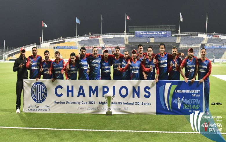 افغان لوبډلې له دريو ټولې درې سيالۍ په خپل نوم کړې افغان لوبډلې له دريو ټولې درې سيالۍ په خپل نوم کړې