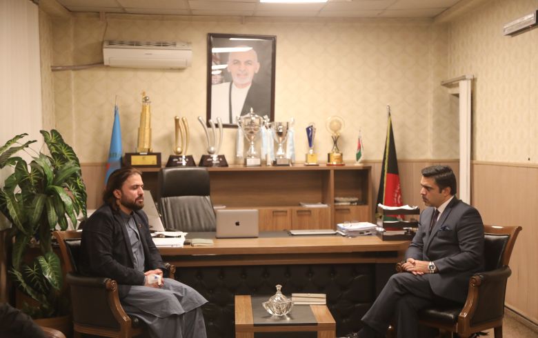 رئیس اجرائیه کرکت بورد با سفیر افغانستان در سریلانکا دیدار کرد