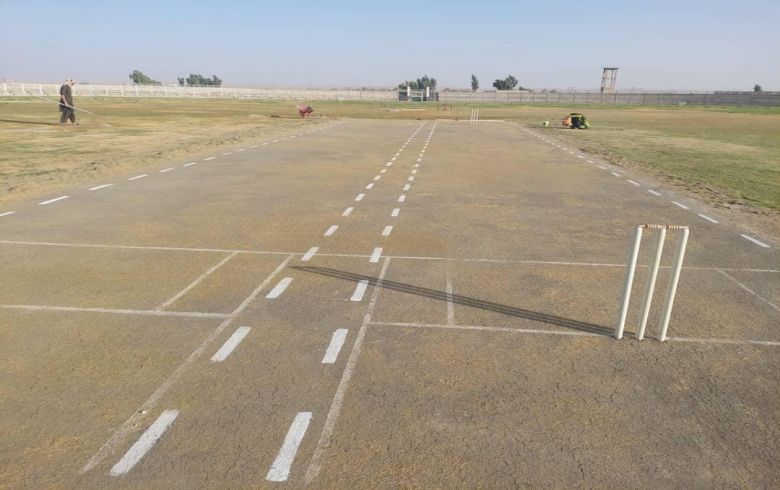 The Construction Work of Helmand Cricket Stadium is completed The Construction Work of Helmand Cricket Stadium is completed