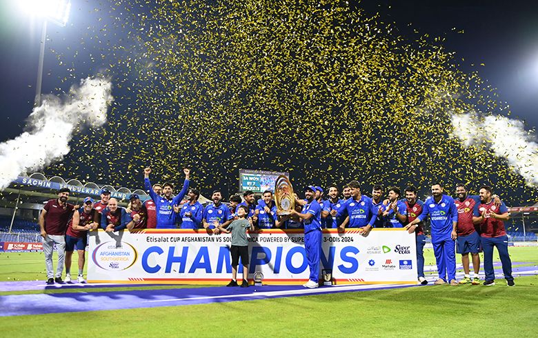 AfghanAtalan clinched the series despite South Africa winning the third ODI